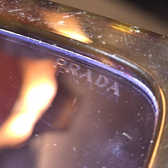 Prada Tortoiseshell Sunglasses SPR 23y-f 2au-05 - Picture 15 of 16